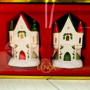 Lenox salt and pepper shakers circa 90’s